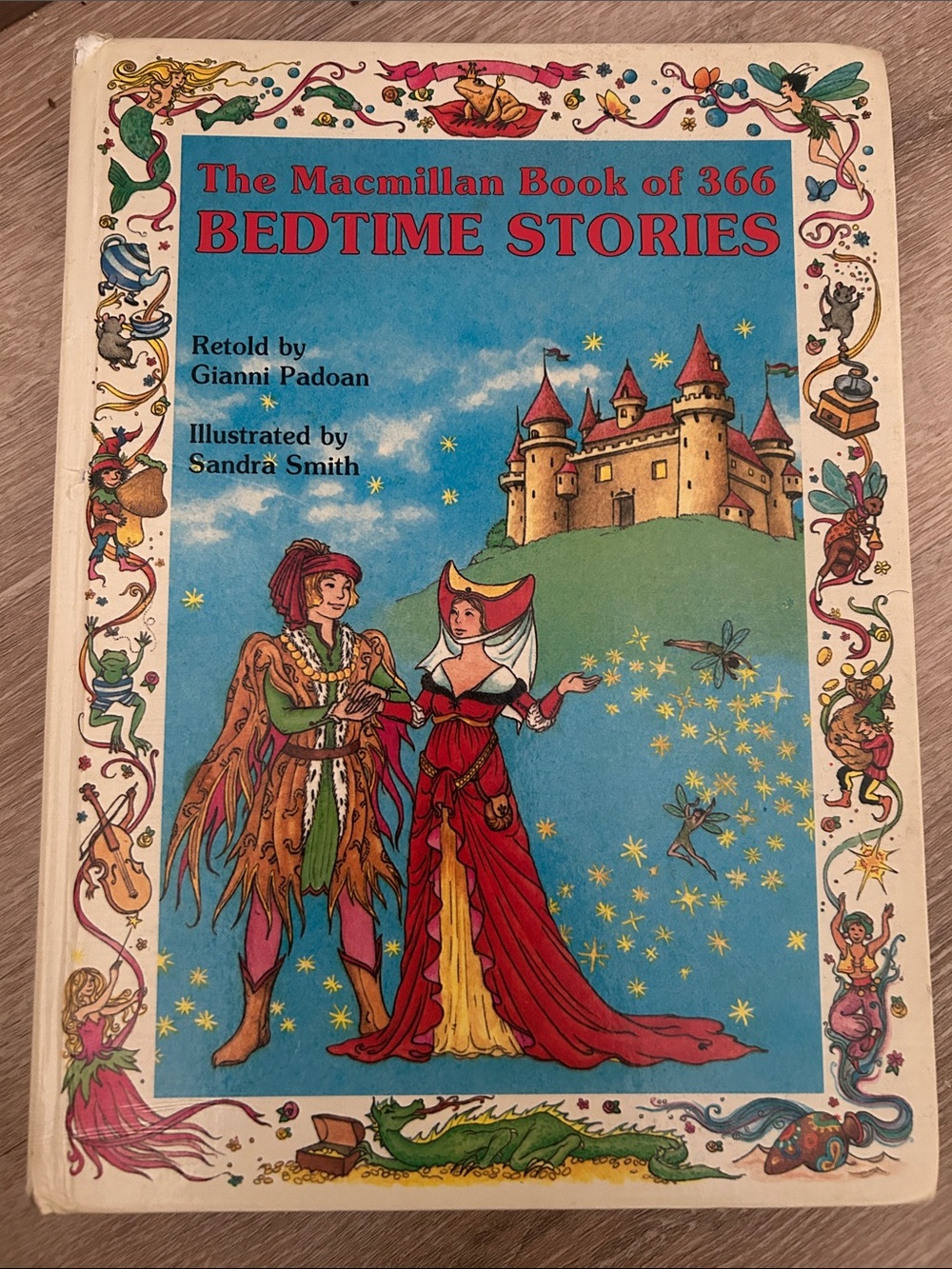 The Book of 366 Bedtime Stories - Colorful Illustrated Hardcover